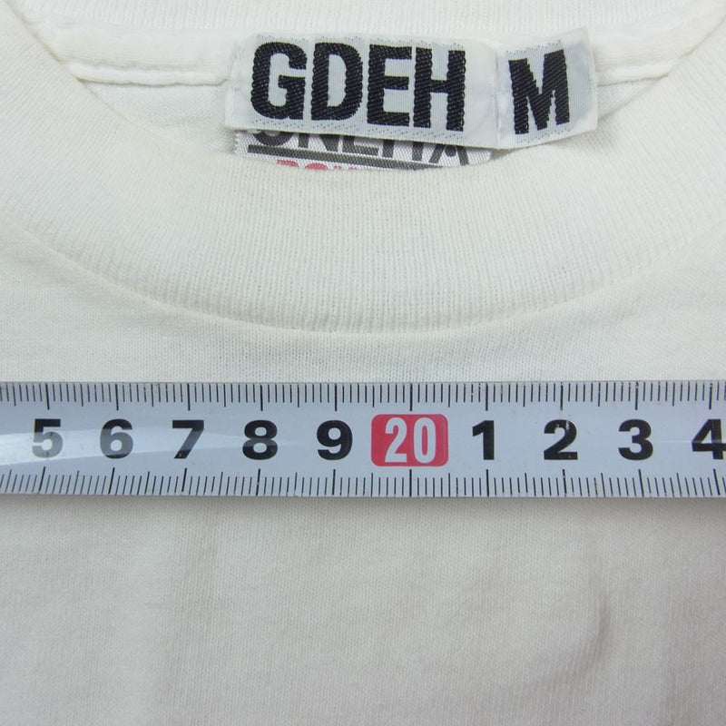GOOD ENOUGH グッドイナフ Tシャツ サイズ:M 90s Love Enoughロゴ クルーネックTシャツ 1999年製 / ONEITAボディ ホワイト 白 トップス カットソー 半袖【メンズ】
