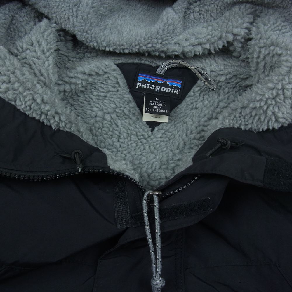 patagonia パタゴニア 84301 00年製 ナイロン ボア インファーノ ジャケット ブラック系 L【中古】