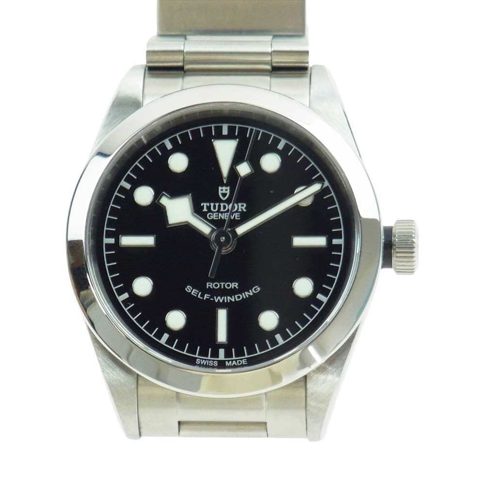 TUDOR チュードル M79500 ギャランティカード付属 ブラックベイ 36 自動巻き 腕時計 SS ウォッチ 文字盤ブラック【中古】
