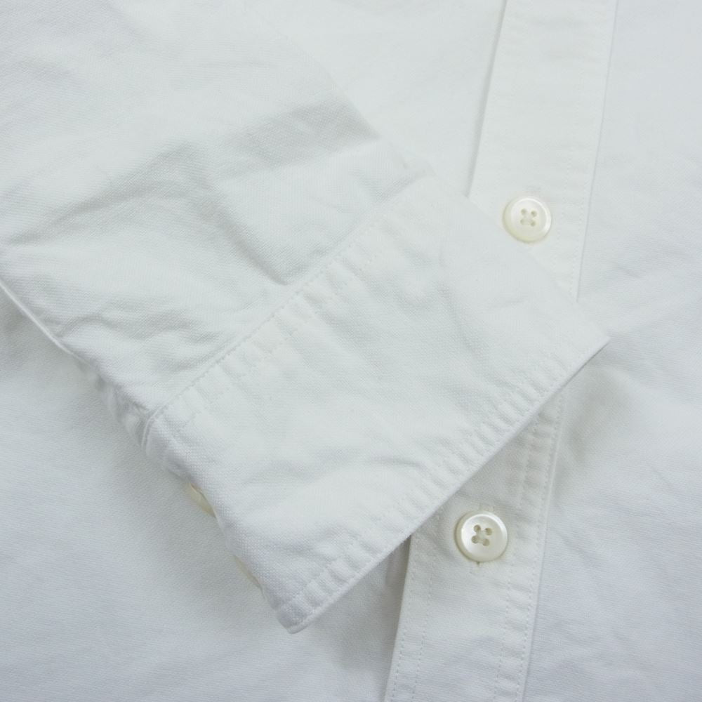 POLO RALPH LAUREN ポロ・ラルフローレン ワーク ステンシル 長袖 シャツ ホワイト系 L【中古】