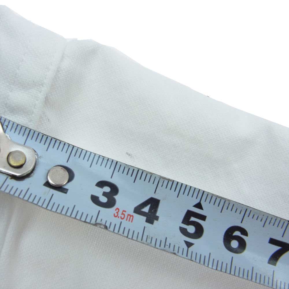 POLO RALPH LAUREN ポロ・ラルフローレン ワーク ステンシル 長袖 シャツ ホワイト系 L【中古】