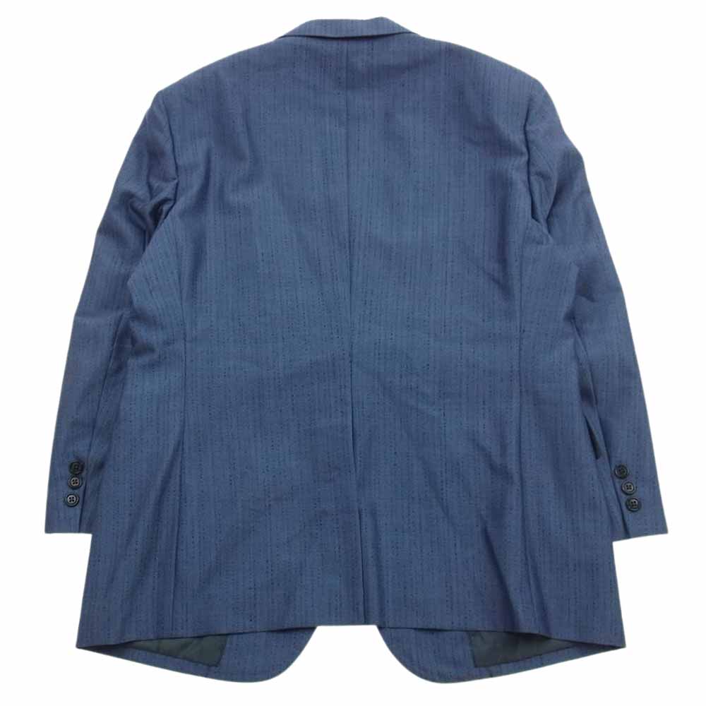 バーバリーズ テーラードジャケット パンツ スーツ セットアップ ネーム有 ブルー系【中古】