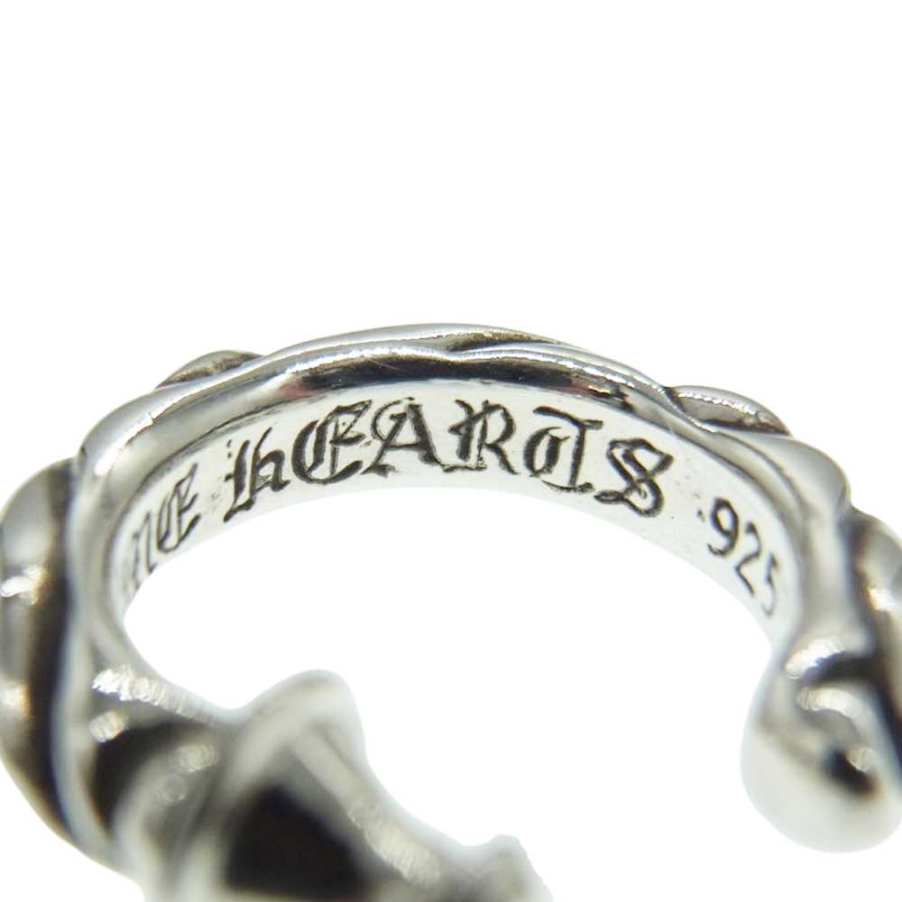 CHROME HEARTS クロムハーツ（原本無） HOOP SCROOL 1 スクロール フープ ピアス シルバー系【中古】