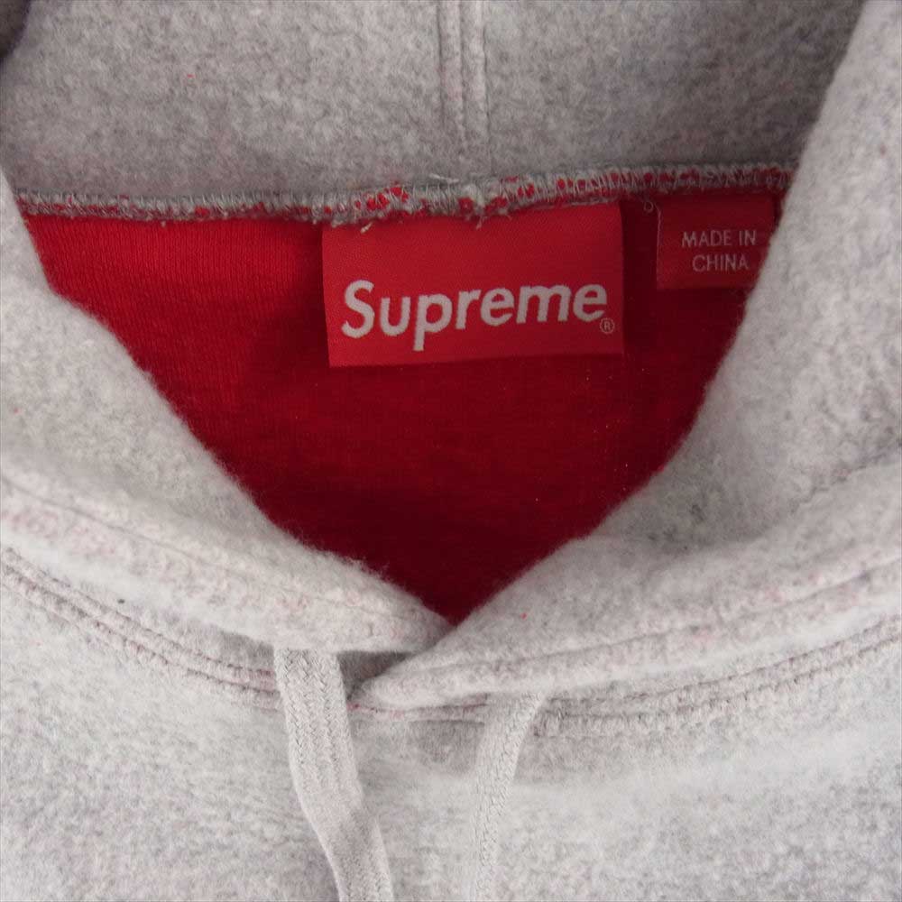 Supreme シュプリーム 23SS Inside Out Box Logo Hooded Sweatshirt インサイドアウト ボックスロゴ フーデッド スウェトパーカー グレー系 M【新古品】【未使用】【中古】
