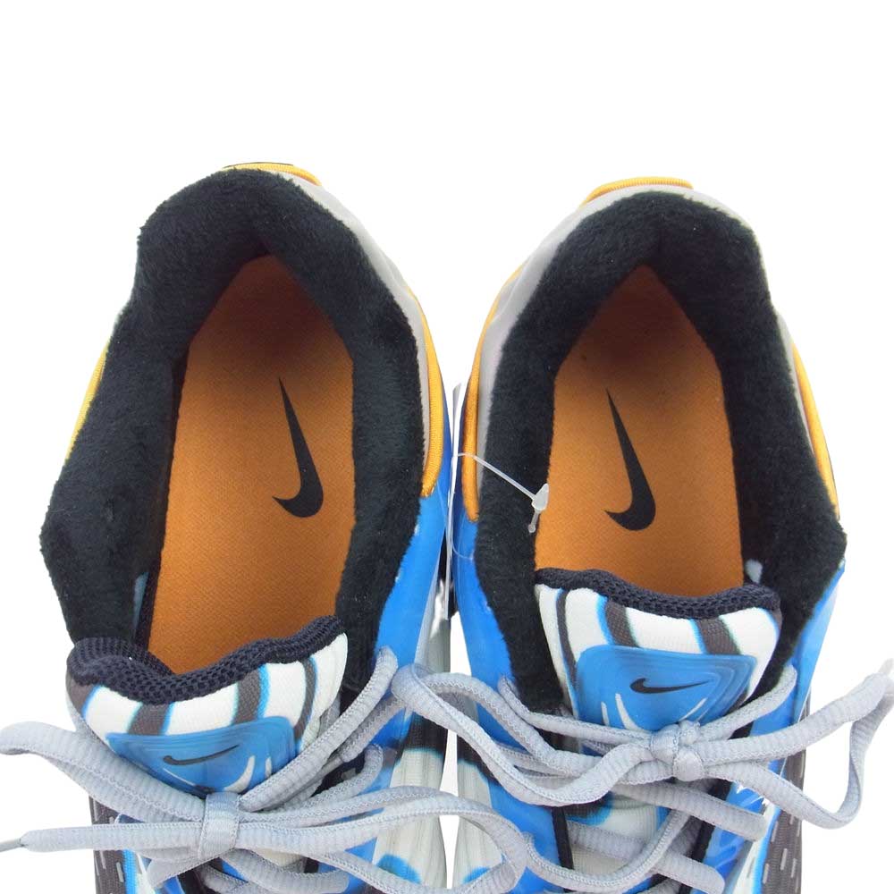 NIKE ナイキ AJ7831-401 AIR MAX DELUXE PHOTO BLUE/WOLF GREY ORANGE PEEL BLACK エア マックス デラックス スニーカー マルチカラー系 27.0ｃｍ【美品】【中古】