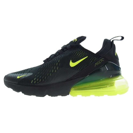 NIKE ナイキ AH8050-017 AIR MAX 270 エアマックス270 スニーカー ブラック系 イエロー系 27.0cm【美品】【中古】