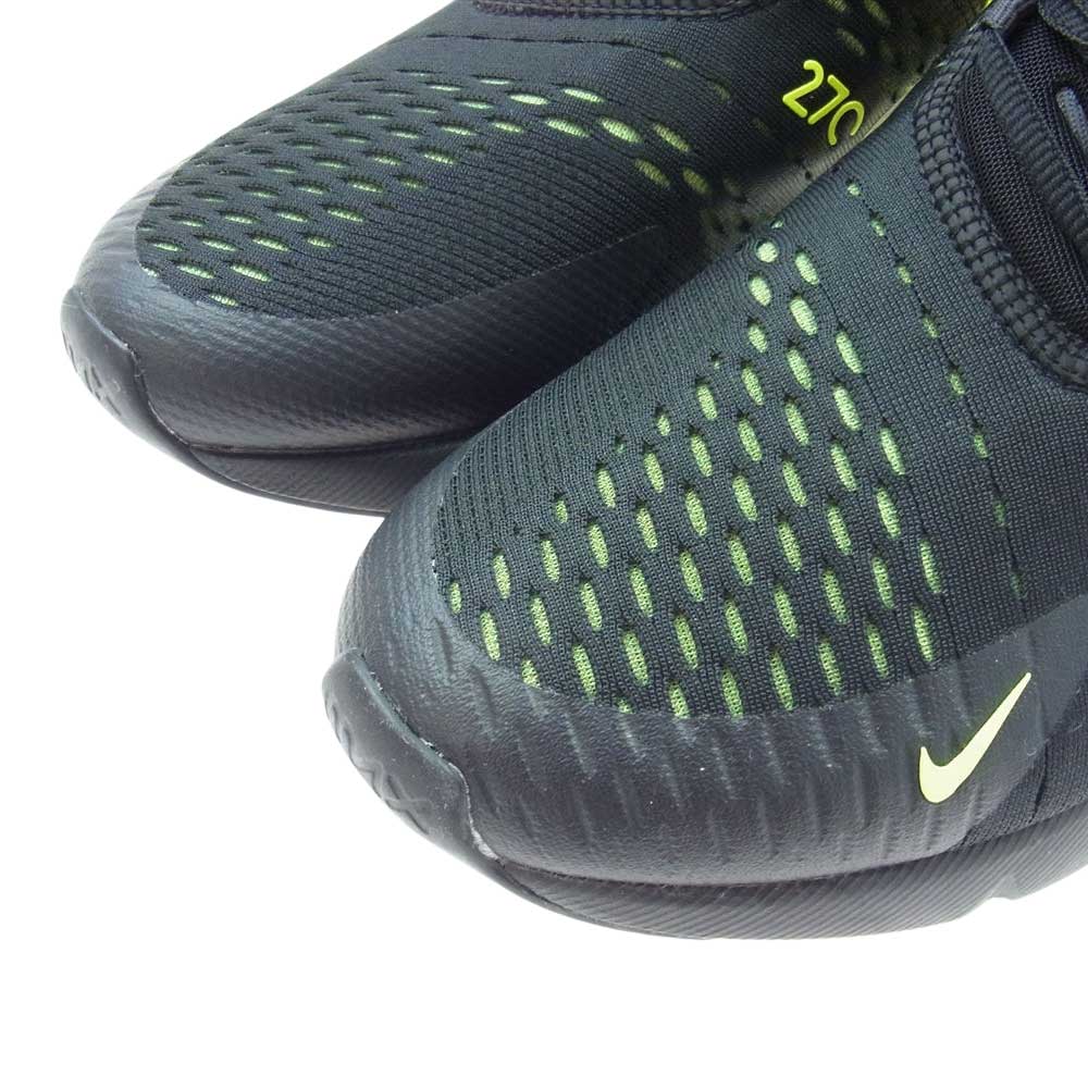 NIKE ナイキ AH8050-017 AIR MAX 270 エアマックス270 スニーカー ブラック系 イエロー系 27.0cm【美品】【中古】