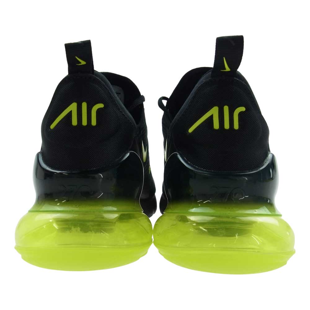 NIKE ナイキ AH8050-017 AIR MAX 270 エアマックス270 スニーカー ブラック系 イエロー系 27.0cm【美品】【中古】