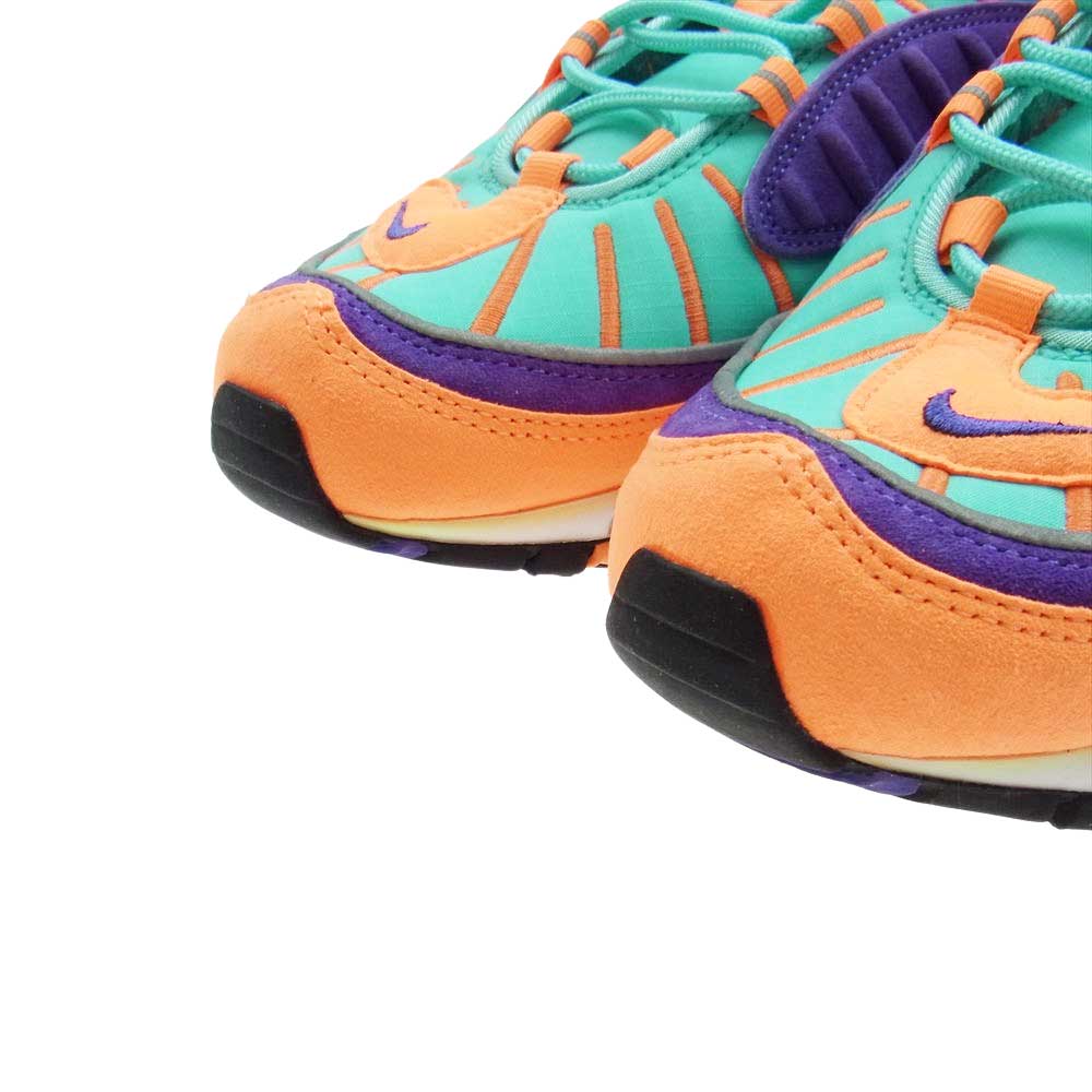 NIKE ナイキ 924462-800 AIR MAX 98 QS Cone & Tour Yellow エアマックス コーンアンドツアーイエロー スニーカー マルチカラー系 27.0ｃｍ【美品】【中古】