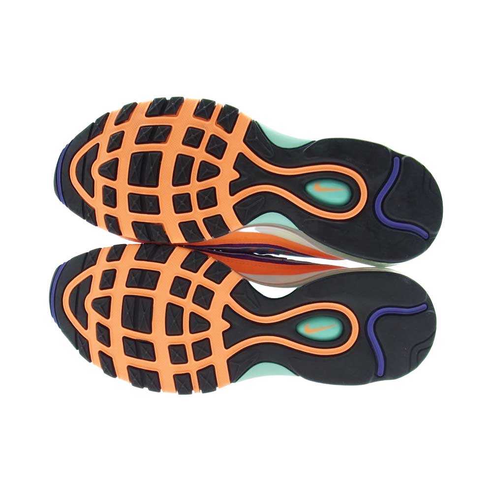NIKE ナイキ 924462-800 AIR MAX 98 QS Cone & Tour Yellow エアマックス コーンアンドツアーイエロー スニーカー マルチカラー系 27.0ｃｍ【美品】【中古】
