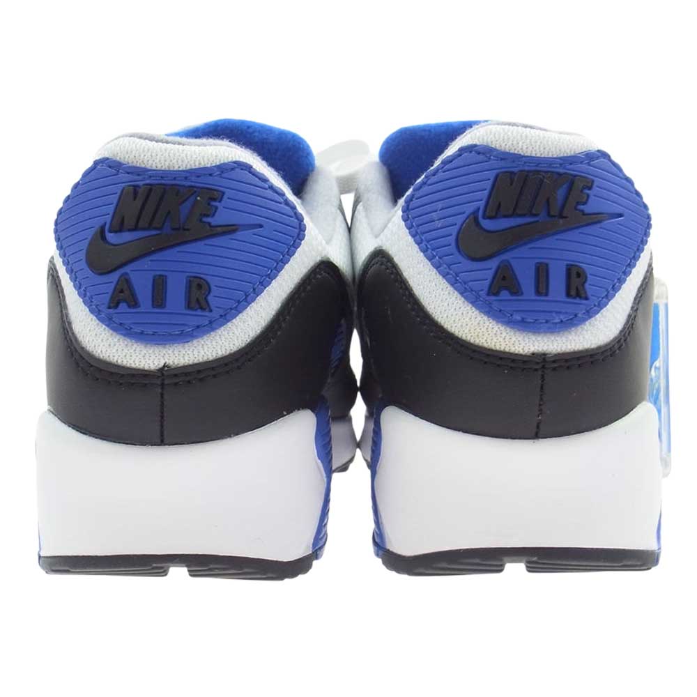 NIKE ナイキ CD0881-102 AIR MAX 90 "HYPER ROYAL/PARTICLE GREY" エアマックス ハイパーロイヤル パーティクルグレー ブルー系 ホワイト系 グレー系 27.0ｃｍ【極上美品】【中古】