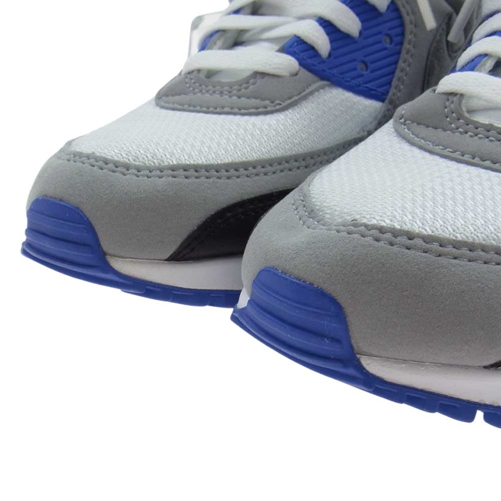 NIKE ナイキ CD0881-102 AIR MAX 90 "HYPER ROYAL/PARTICLE GREY" エアマックス ハイパーロイヤル パーティクルグレー ブルー系 ホワイト系 グレー系 27.0ｃｍ【極上美品】【中古】
