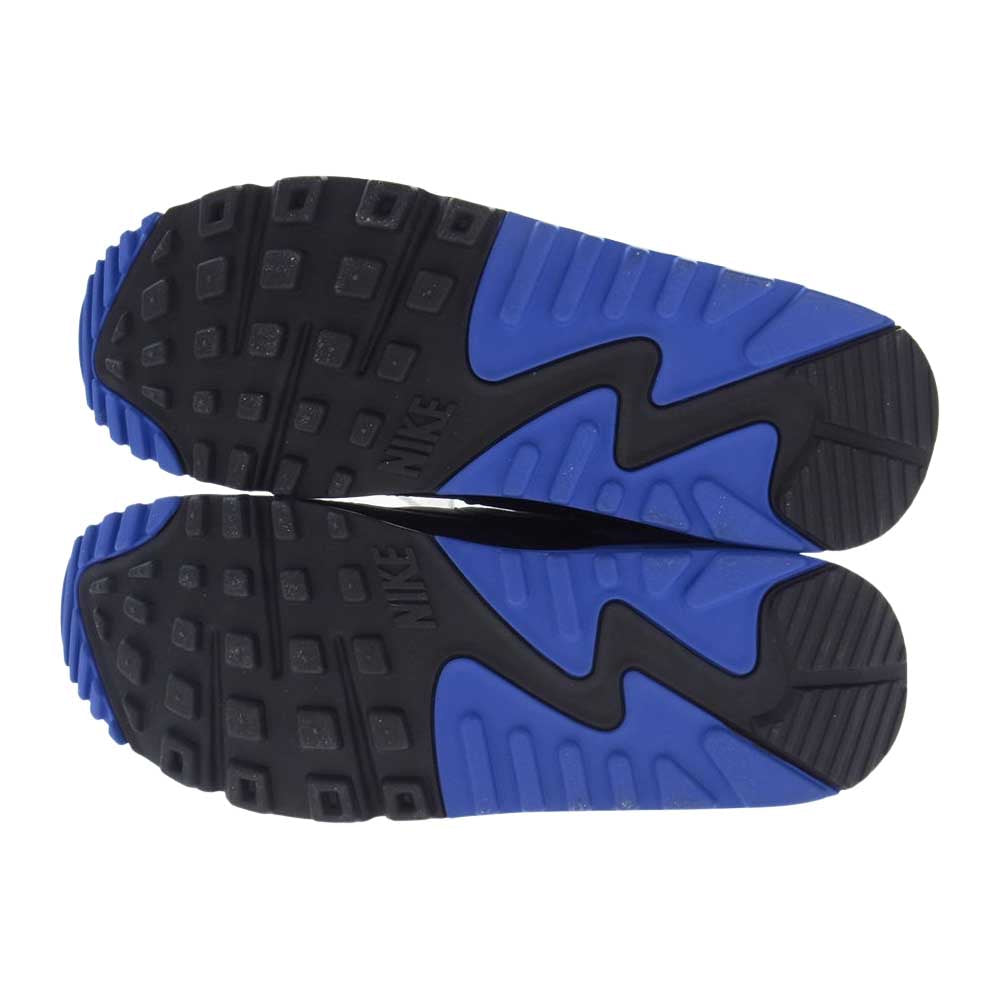 NIKE ナイキ CD0881-102 AIR MAX 90 "HYPER ROYAL/PARTICLE GREY" エアマックス ハイパーロイヤル パーティクルグレー ブルー系 ホワイト系 グレー系 27.0ｃｍ【極上美品】【中古】