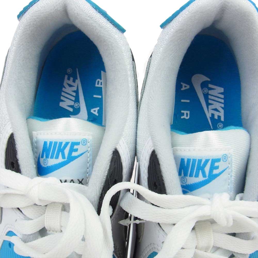 NIKE ナイキ CJ6779-100 AIR MAX 3 OG LASER BLUE エアマックス レーサーブルー スニーカー ホワイト系 ライトブルー系 27.5cm【新古品】【未使用】【中古】