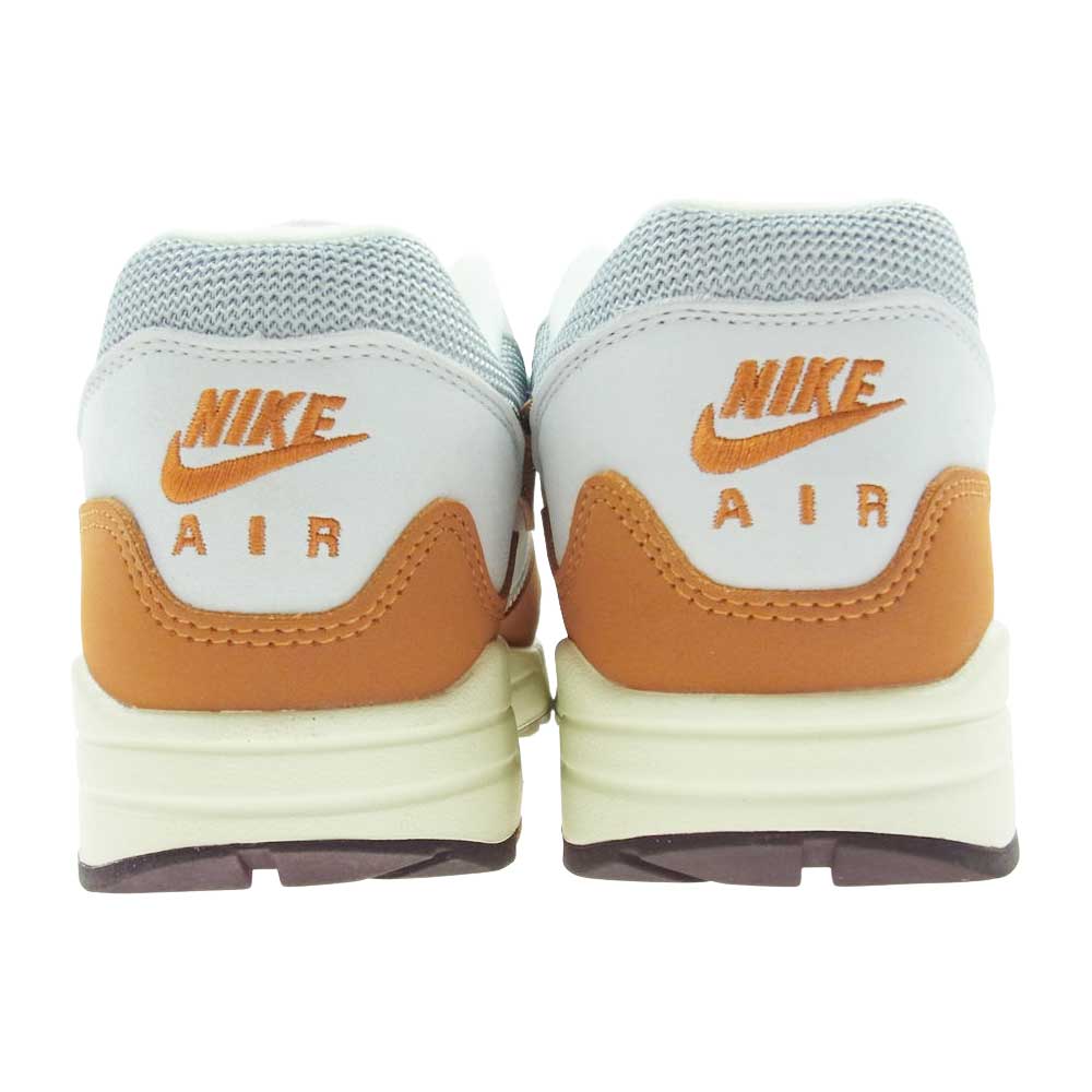 NIKE ナイキ DH1348-001 AIR MAX 1 PATTA THE WAVE" MONARCH パタ エアマックス ザウェーブ モナーク スニーカー オレンジ系 グレー系 オフホワイト系 27.0cm【新古品】【未使用】【中古】
