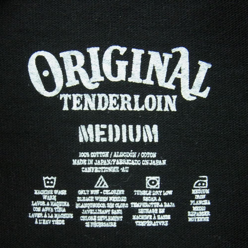 TENDERLOIN テンダーロイン TEE RH ロゴ プリント 半袖 Tシャツ