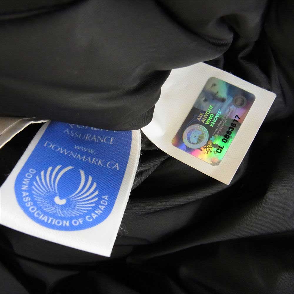CANADA GOOSE カナダグース 3339JMD 国内正規品 グリフィンタグ HUDSON ハドソン ダウン ベスト ネイビー ネイビー系 S【中古】