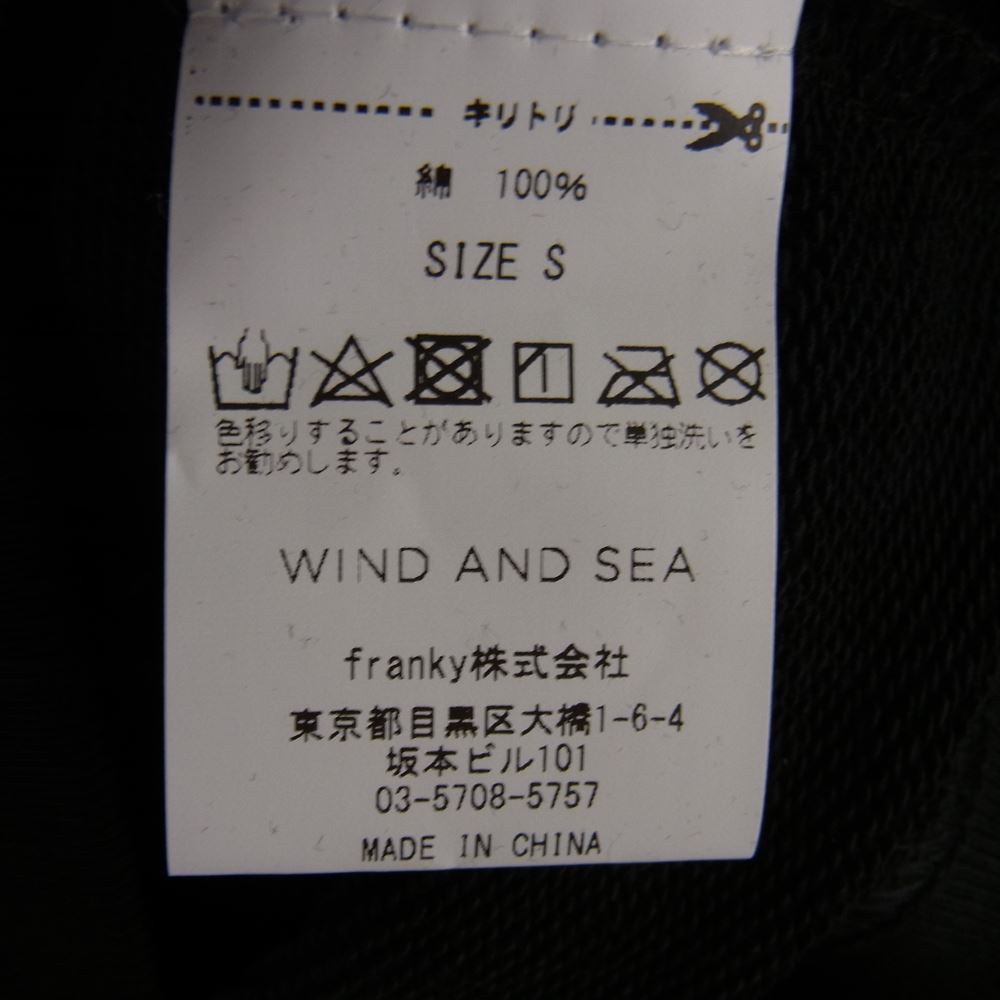 WIND AND SEA ウィンダンシー WDS-C-GOD-23-Q3-09 God selection XXX ゴッドセレクション Hoodie フーディー プルオーバ― パーカー ブラック系 S【新古品】【未使用】【中古】