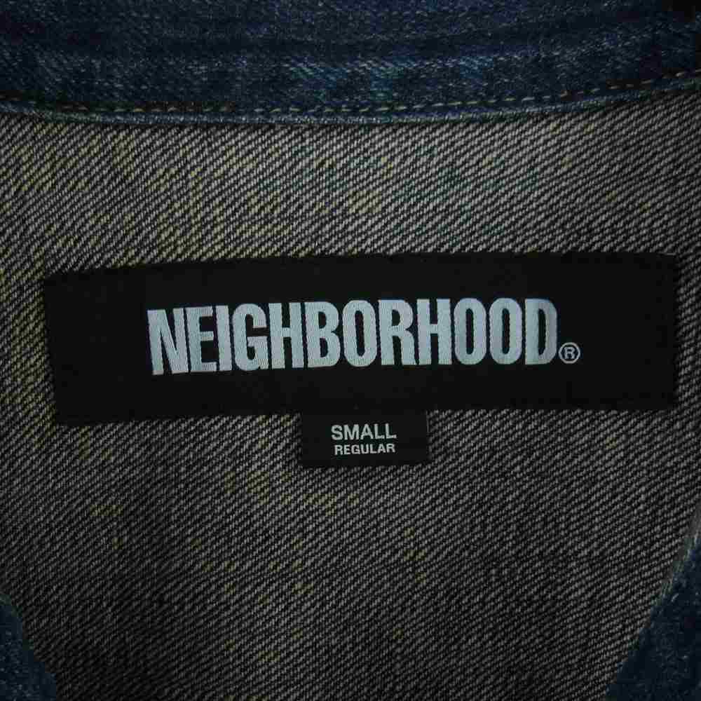 NEIGHBORHOOD ネイバーフッド 231XBNH-JKM02 WASHED DENIM TYPE-4 JACKET ウォッシュド デニム 4th ジャケット インディゴブルー系 S【新古品】【未使用】【中古】