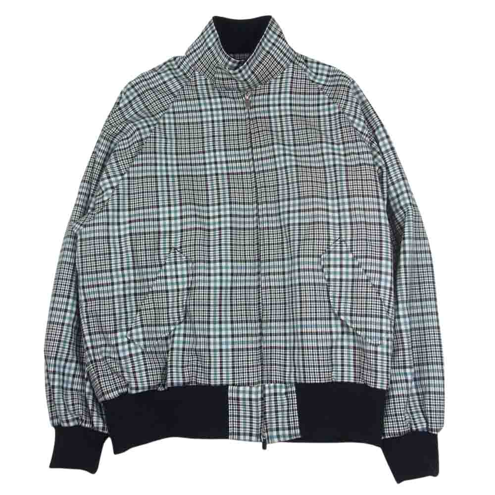 markaware マーカウェア A19C-04BL01C FIELDSMAN SHORT JACKET ORGANIC WOOL CHECK SERGE フィールズマン ショート チェック ジャケット ブラック系 1【中古】