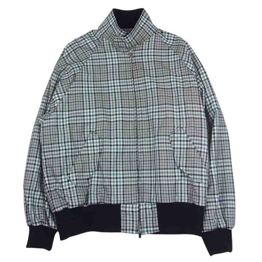 markaware マーカウェア A19C-04BL01C FIELDSMAN SHORT JACKET ORGANIC WOOL CHECK SERGE フィールズマン ショート チェック ジャケット ブラック系 1【中古】