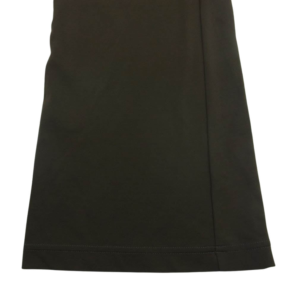 トクコプルミエヴォル フレア ストレッチ スキニー パンツ カーキ系 9【中古】