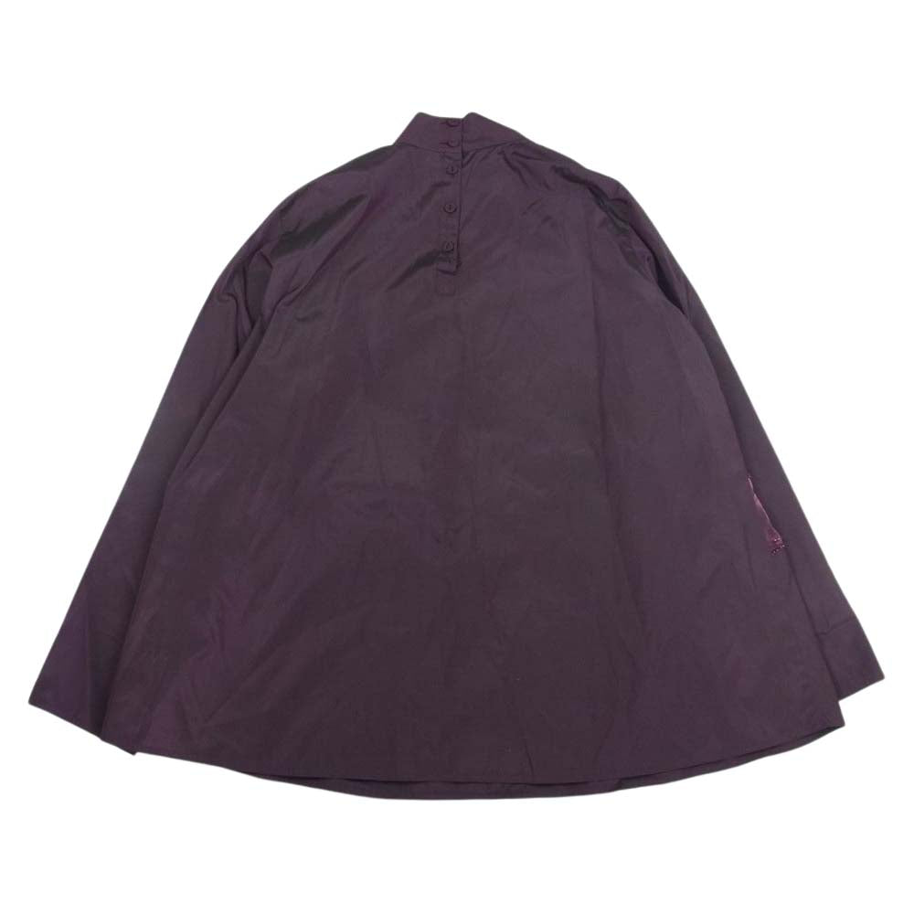 トクコプルミエヴォル フラワー ビーズ ナイロン スモッグ カットソー パープル系 9【中古】