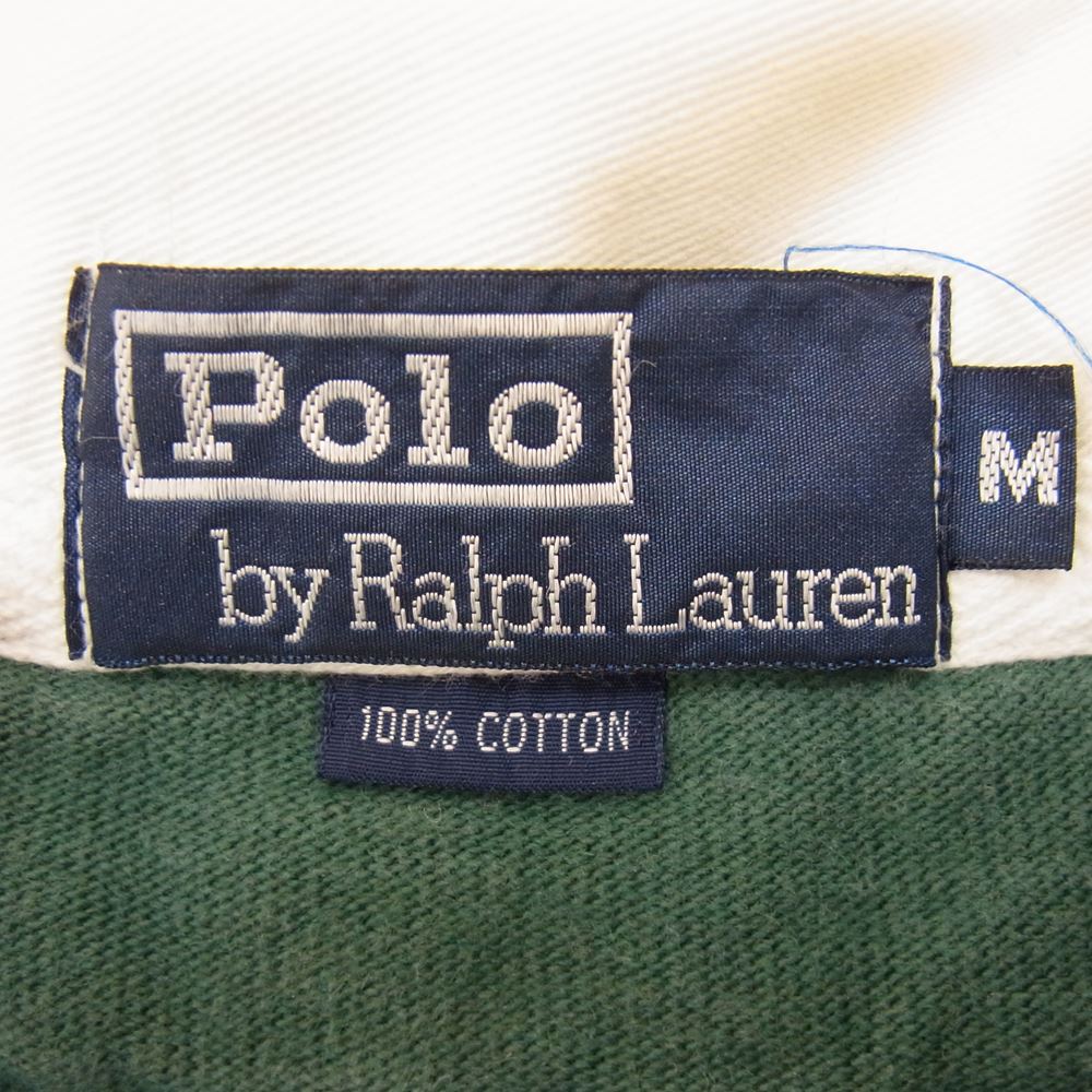 POLO RALPH LAUREN ポロ・ラルフローレン ラガー シャツ グリーン系 M【中古】