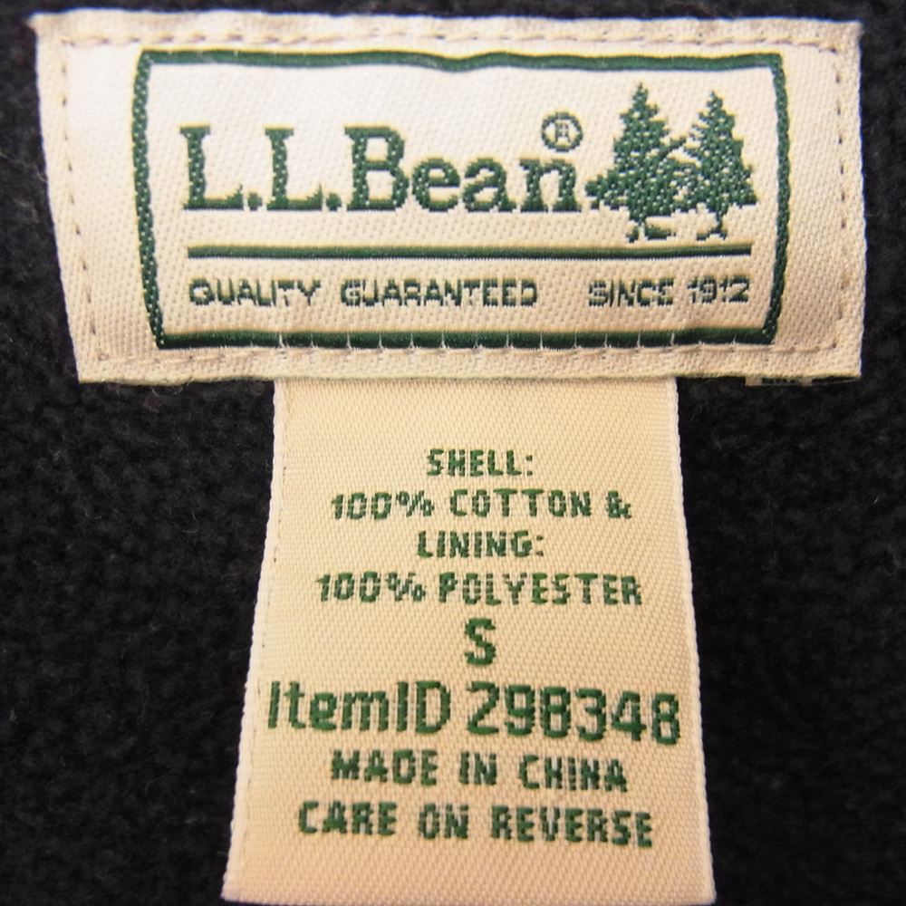 L.L.Bean エルエルビーン フリースライナー ネル チェック シャツ レッド系 S【中古】