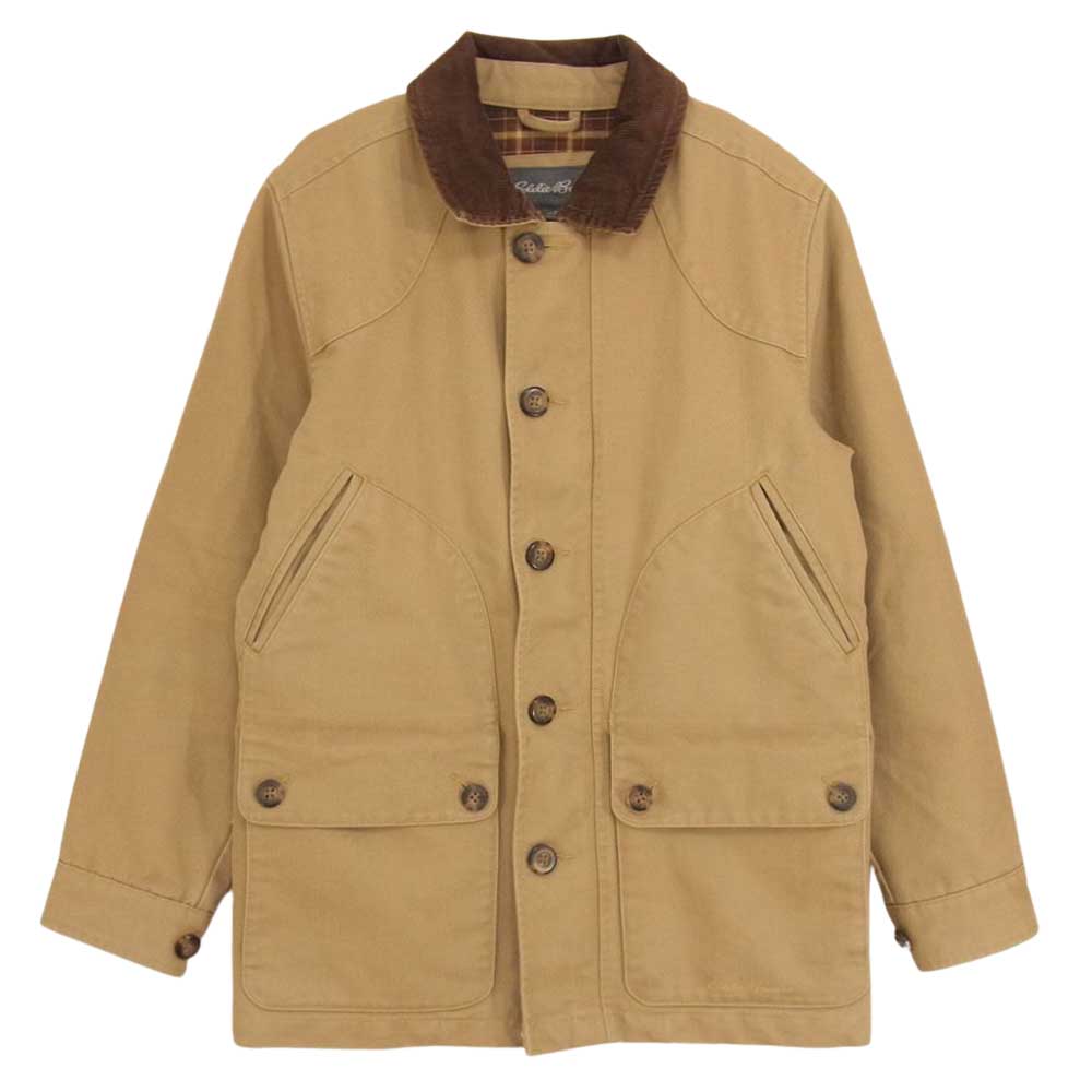 Eddie Bauer エディー・バウアー コットンダック ワーク ジャケット ブラウン系 XS【中古】