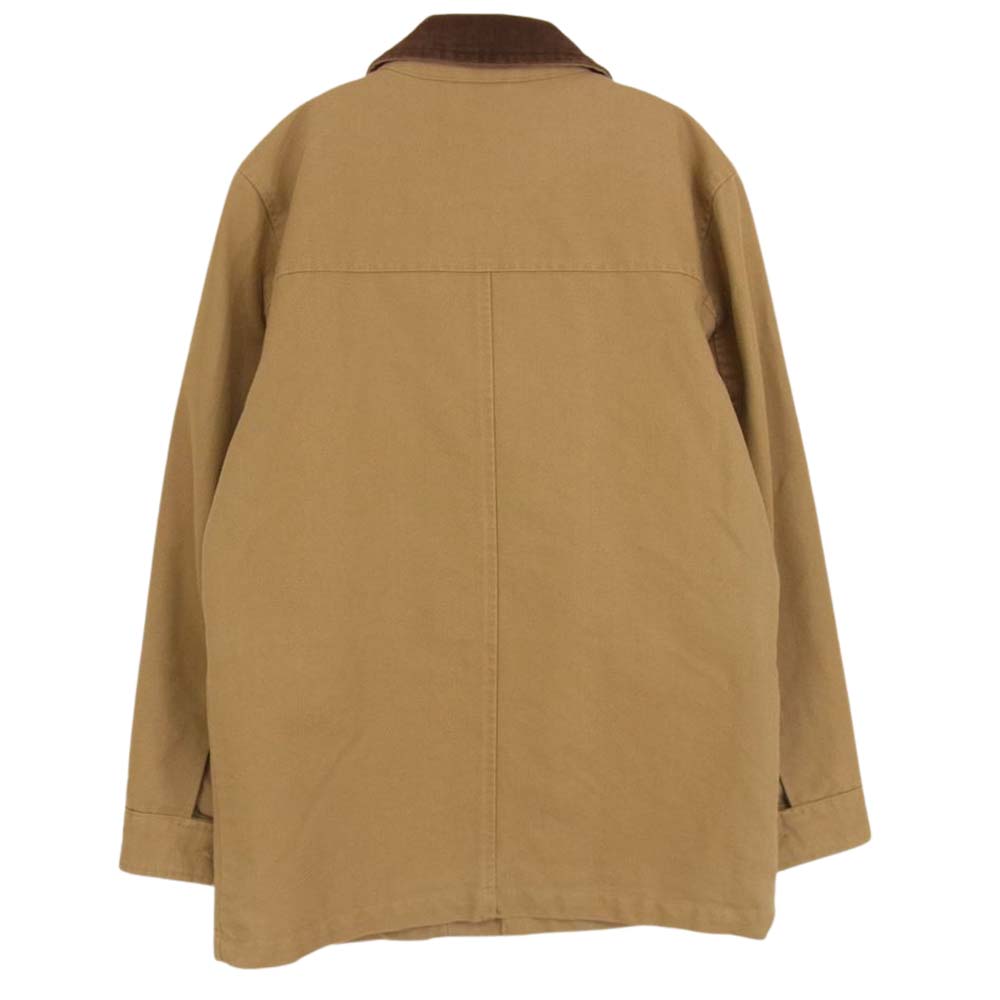 Eddie Bauer エディー・バウアー コットンダック ワーク ジャケット ブラウン系 XS【中古】