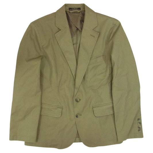 L.L.Bean エルエルビーン 2ツボタン テーラード ジャケット カーキ系 36【中古】