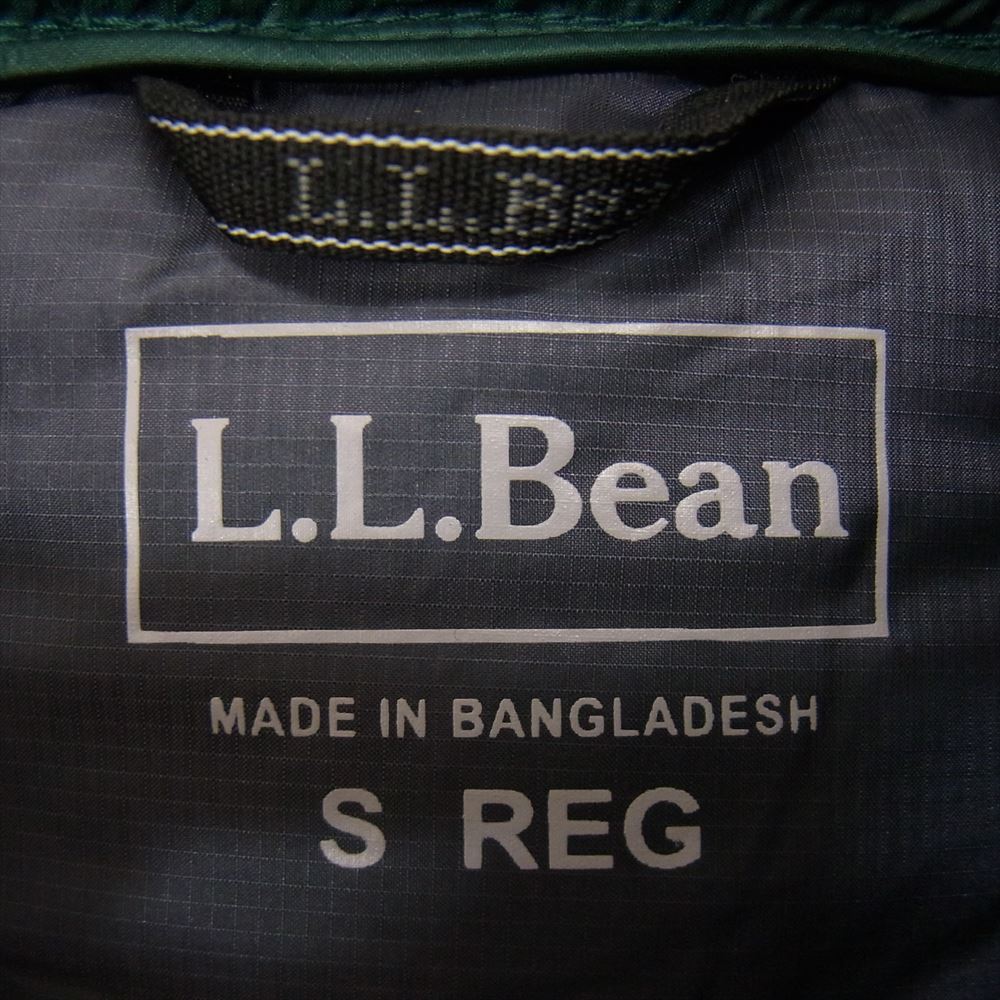L.L.Bean エルエルビーン 507205 ウルトラライト 850フィルパワー ダウン ジャケット グリーン系 S【中古】