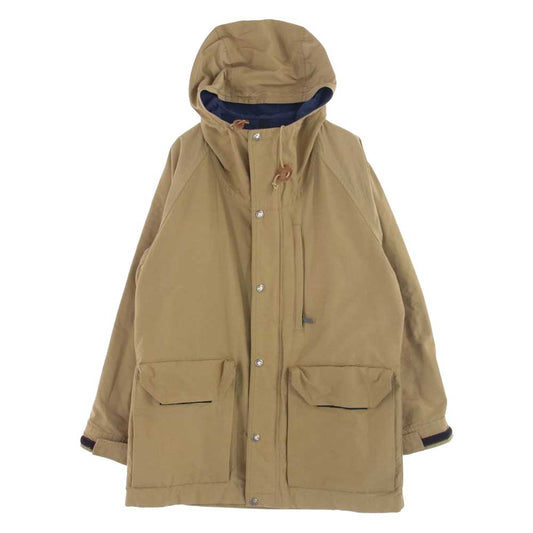 THE NORTH FACE ノースフェイス ヴィンテージ 80s USA製 国内正規品 60/40クロス マウンテン ジャケット ベージュ系 S【中古】