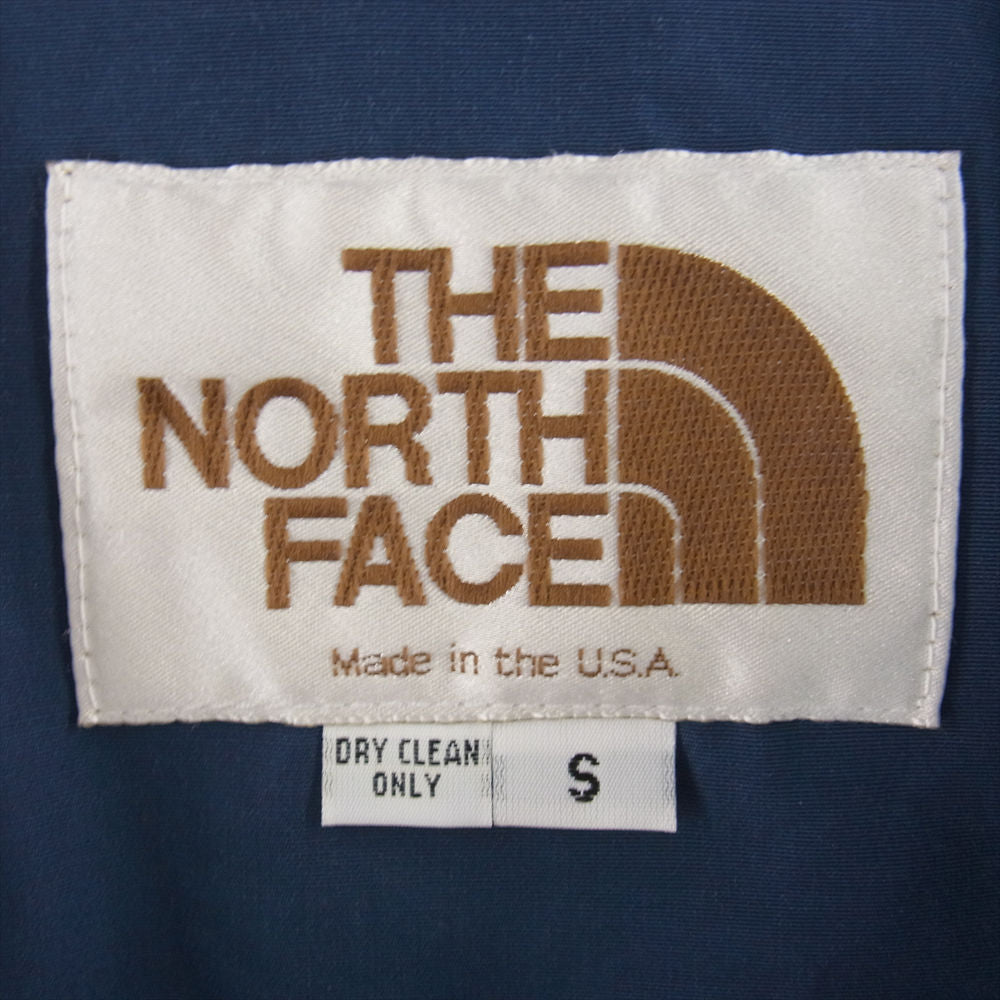 THE NORTH FACE ノースフェイス ヴィンテージ 80s USA製 国内正規品 60/40クロス マウンテン ジャケット ベージュ系 S【中古】
