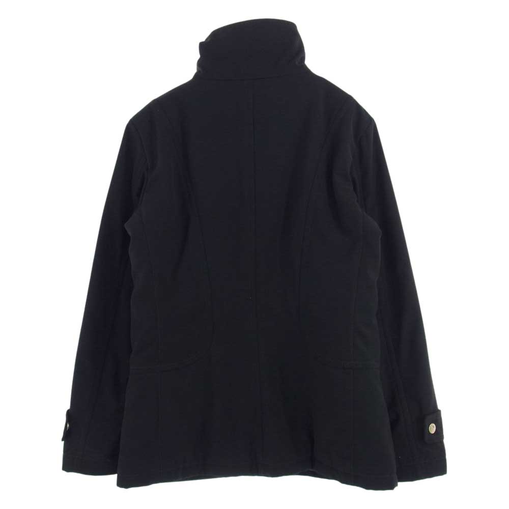 Herno ヘルノ Taglia 着脱可能襟キルティングライナー付属 中綿 スタンドカラー ジャケット ブラック系 42【中古】