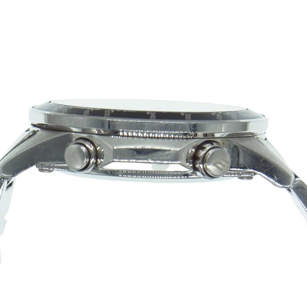 CASIO カシオ EQW-550 × EDIFICE エディフィス EQW-550D-1AJF タフソーラー 電波 時計 ブラック系 シルバー系【中古】