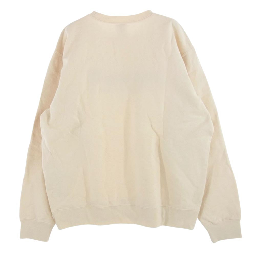 Supreme シュプリーム 20SS Timberland Crewneck ティンバーランド クルーネック スウェット オフホワイト系 L【中古】