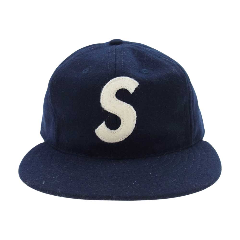Supreme シュプリーム 23SS ebbets s logo fitted 6-panel エベッツ キャップ ネイビー系 グリーン系 7.5【新古品】【未使用】【中古】