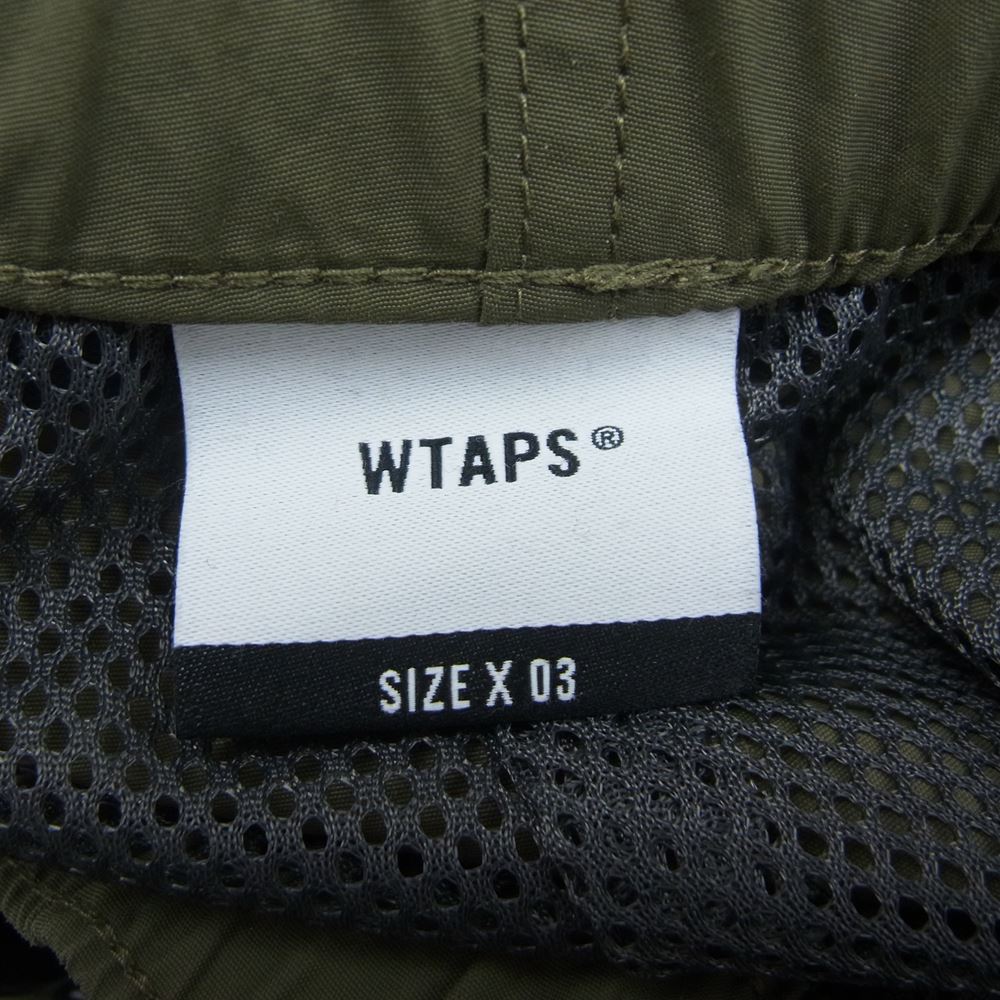 WTAPS ダブルタップス 22SS 221BRDT-PTM02 TRACKS TROUSERS NYLON TUSSAH トラウザー カーゴ パンツ カーキ カーキ系 3【中古】
