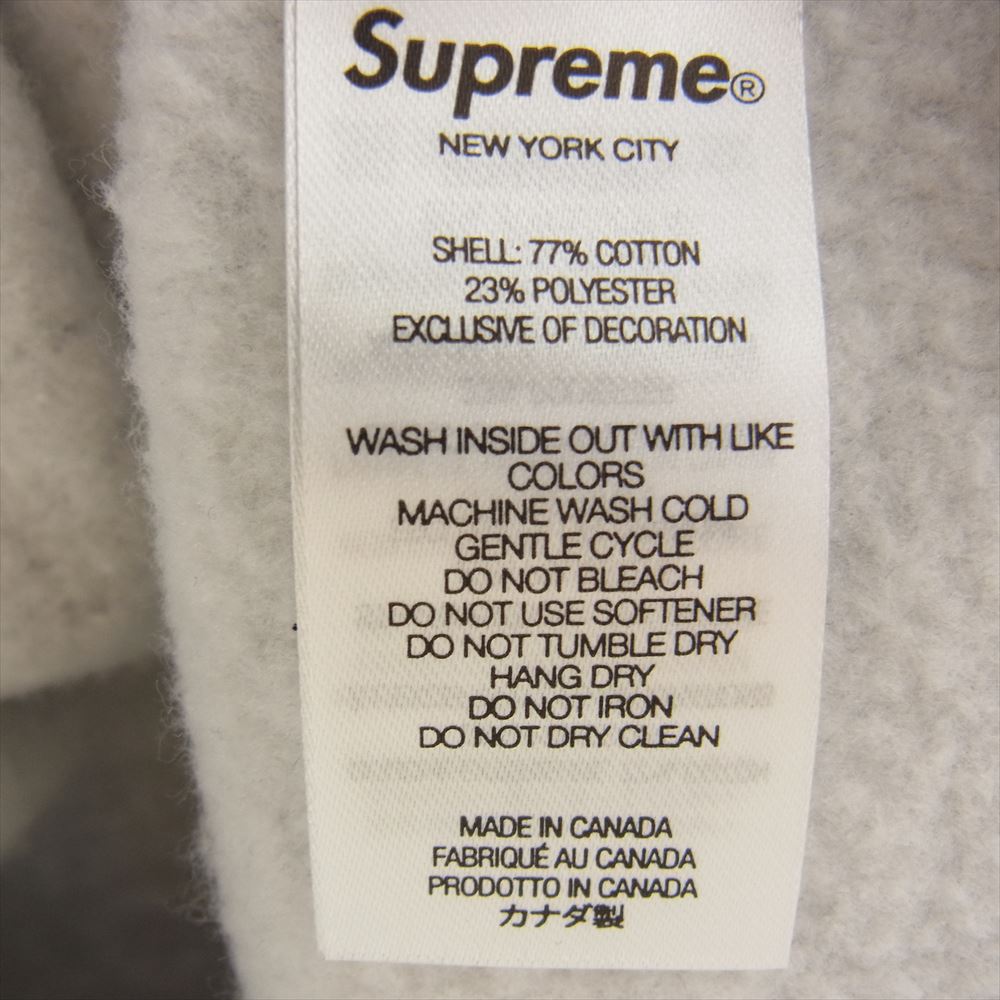 Supreme シュプリーム 23SS AOI Buddha Hooded Sweatshirt アオイ ブッダ フーディー スウェット パーカー グレー系 L【新古品】【未使用】【中古】