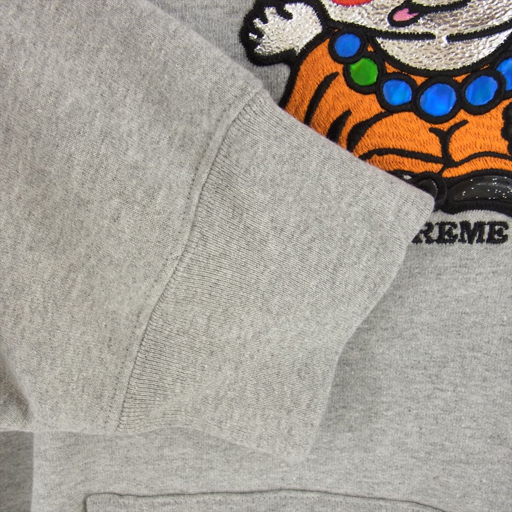 Supreme シュプリーム 23SS AOI Buddha Hooded Sweatshirt アオイ ブッダ フーディー スウェット パーカー グレー系 L【新古品】【未使用】【中古】