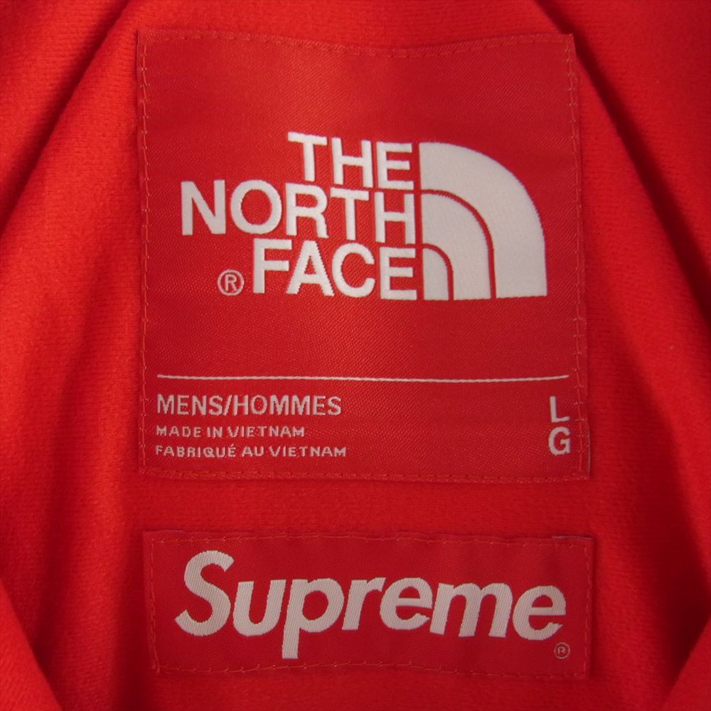 Supreme シュプリーム 21SS THE NORTH FACE ノースフェイス Studded Mountain Light Jacket スタッズ マウンテン ライト ジャケット レッド系 ブラック系 L【中古】
