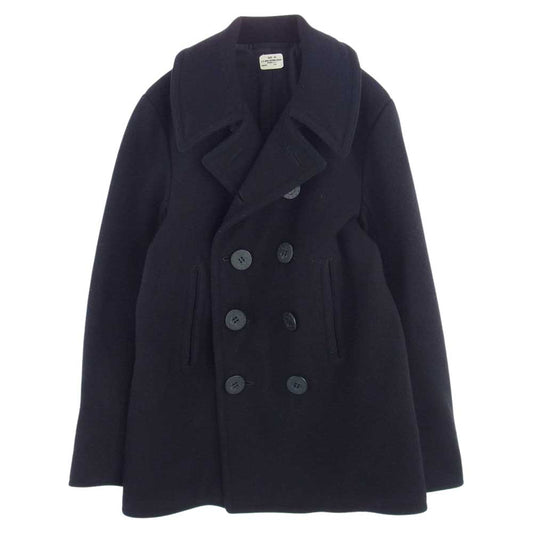 The REAL McCOY'S ザリアルマッコイズ U.S.NAVY PEA COAT ピーコート ダークネイビー系 40【中古】