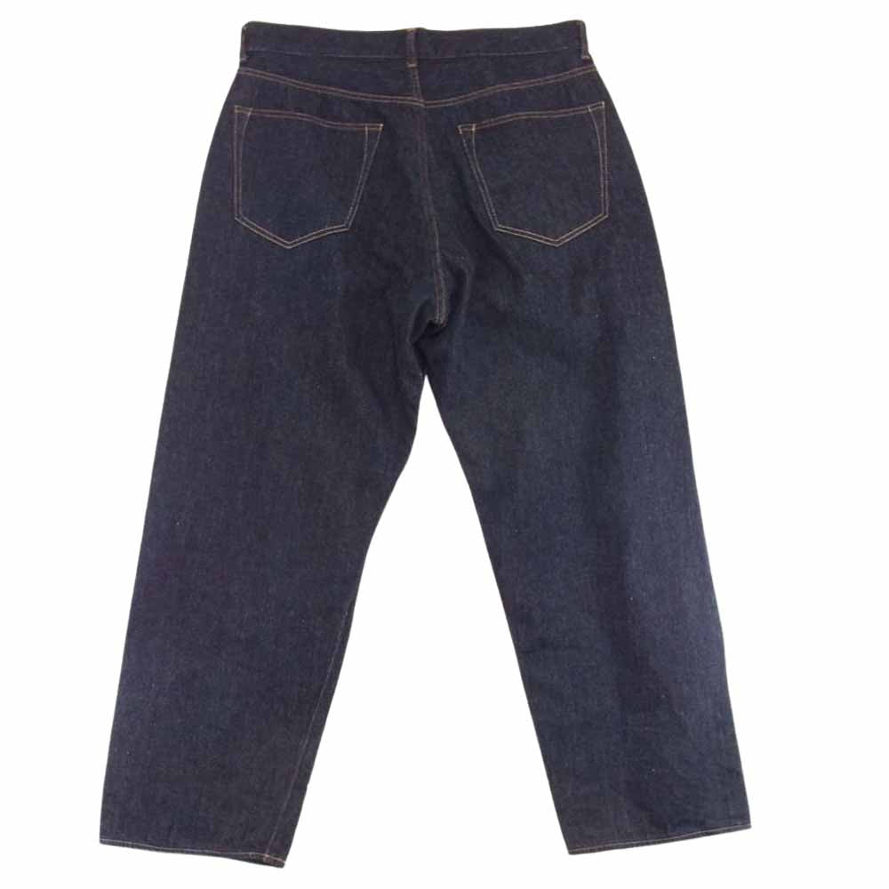 COMOLI コモリ 23SS X01-03003 デニム 5P パンツ   インディゴブルー系 2【美品】【中古】