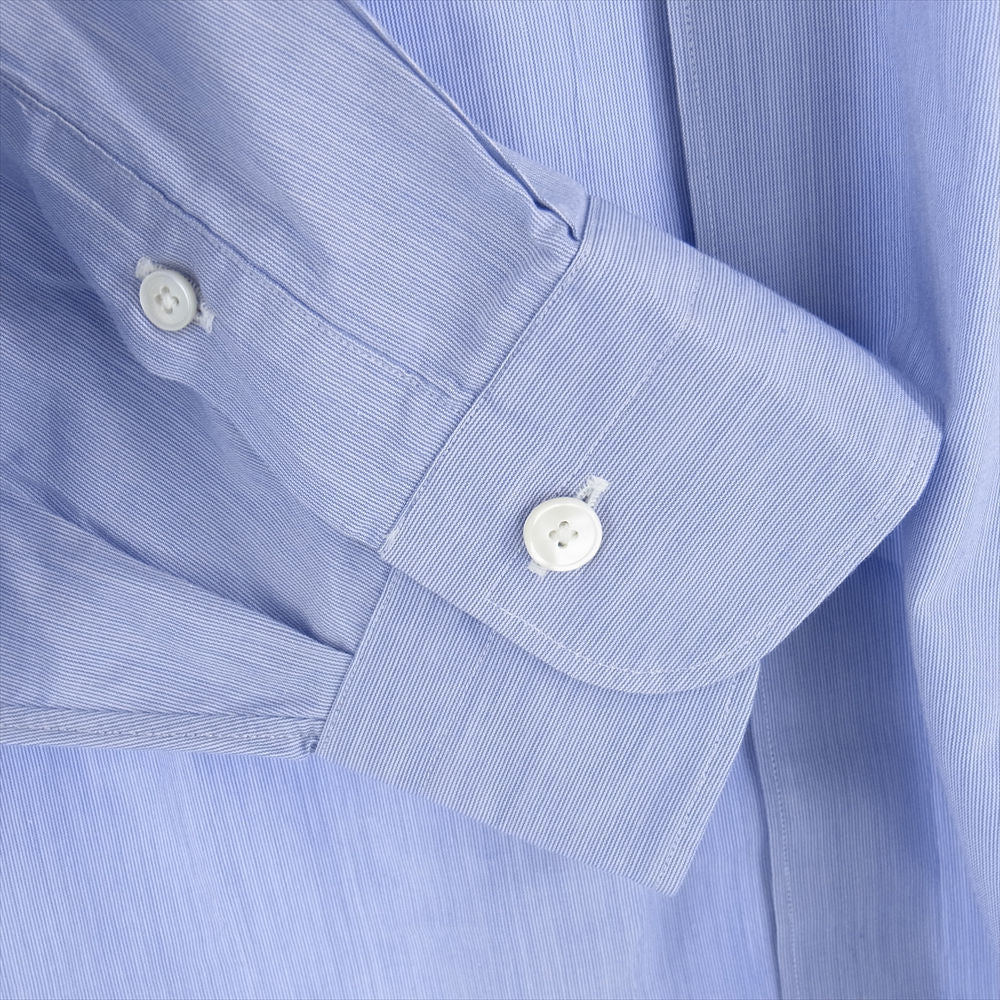 comoli コモリ　コットンオープンカラーシャツ　サックスブルー COMOLI -22AW 2nd Delivery- | twelve blog