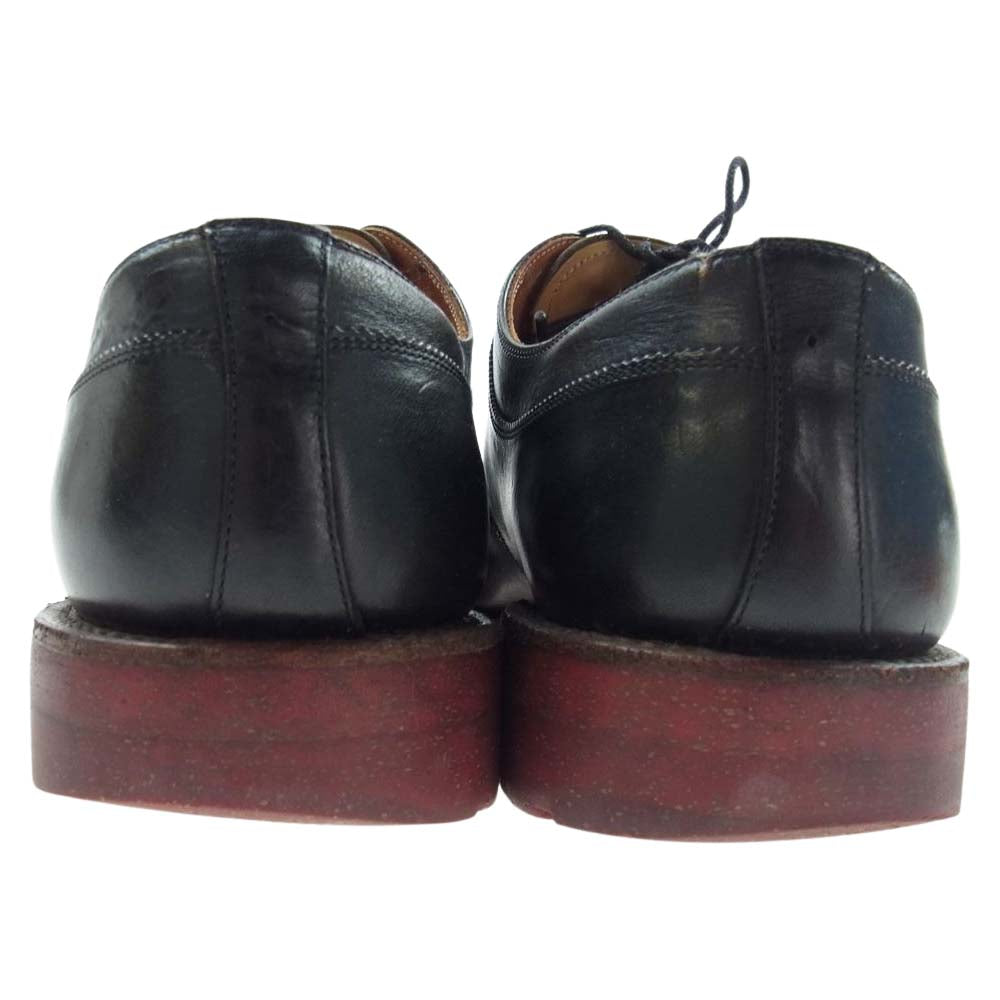 SCOTCH GRAIN スコッチグレイン F-1151 外羽根Uチップ 栃木レザー レザー シューズ 革靴 ブラック系 25【中古】