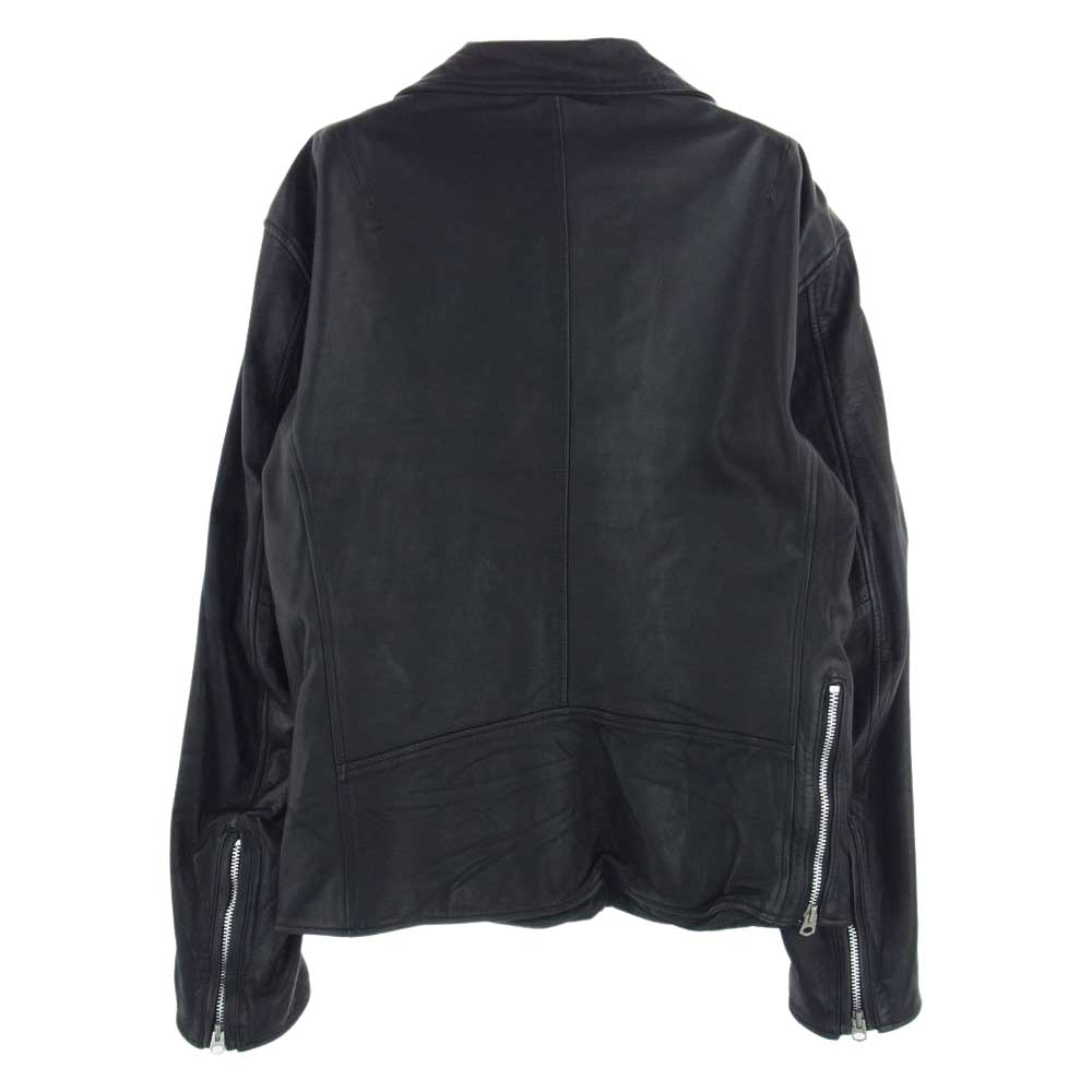 A VONTADE アボンタージ Roadmaster Jacket ロードマスター ジャケット ダブルライダース レザー 牛革 ブラック系 L【中古】