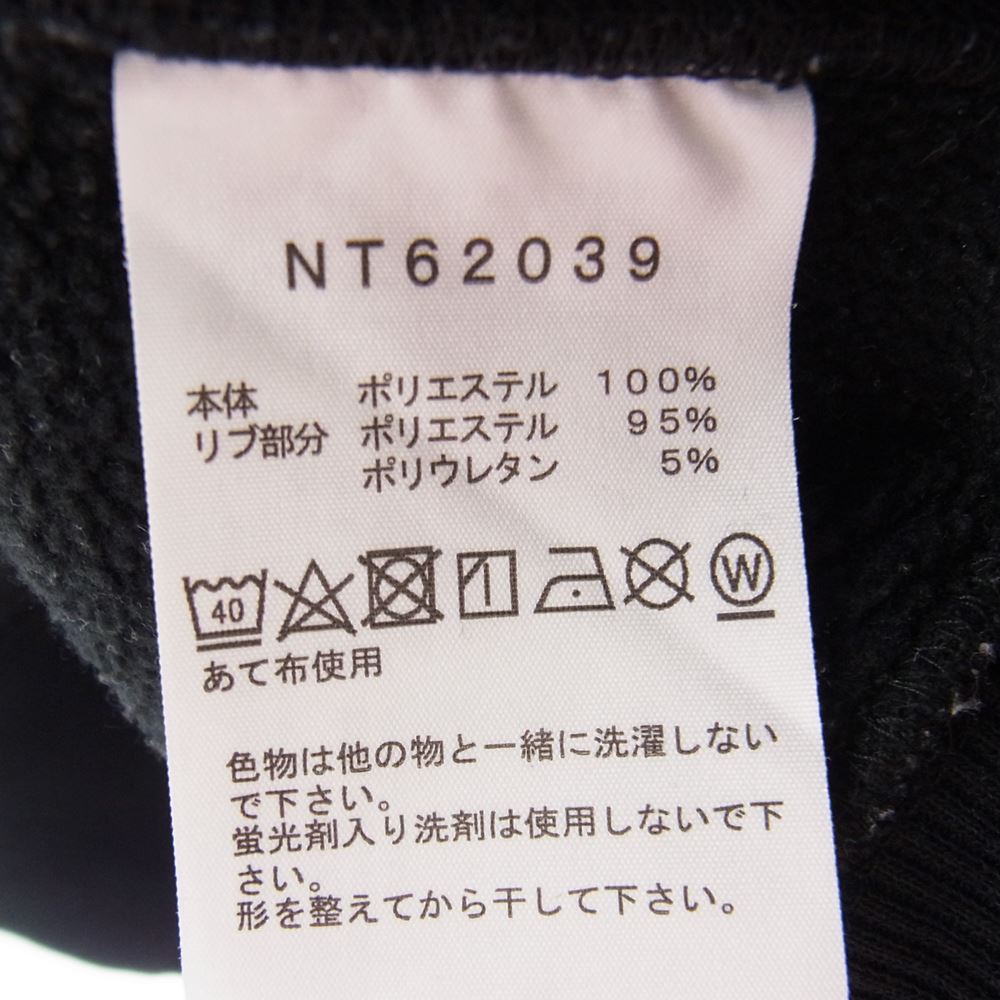 THE NORTH FACE ノースフェイス NT62039 SQUARE LOGO HOODIE スクエア ロゴ フーディ スウェット パーカー  ブラック系 L【中古】