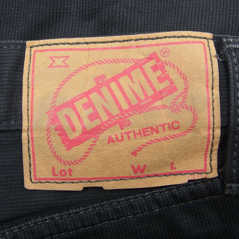 Denime ドゥニーム ピケ パンツ ブラック系 29【中古】